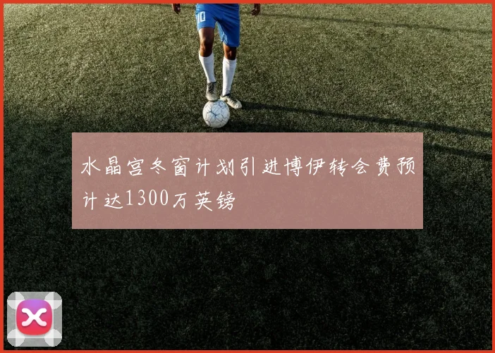 水晶宫冬窗计划引进博伊转会费预计达1300万英镑