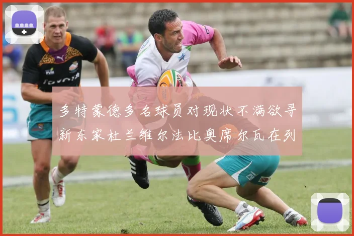 多特蒙德多名球员对现状不满欲寻新东家杜兰维尔法比奥席尔瓦在列